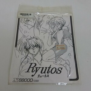 同人ゲーム X68000 FD フロッピーディスク Ryutos リュートス ジャンク扱い 現状品