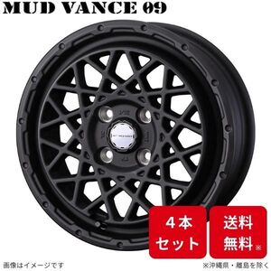 ウェッズ ホイール ウェッズアドベンチャー マッドヴァンス09 キャロル/キャロルエコ HB37S/HB97S マツダ 15インチ 4H 4本セット 0041151