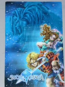 ♪激レア！US非売品!新約 聖剣伝説”Sword of Mana”３Ｄポストカード!アメリカ★3D Post Card★Promo USA★Action role-playing game