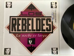 RARE!スペインのメジャーネオロカバンド LOS REBELDESのプロモ