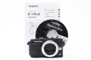 【ジャンク】オリンパス OLYMPUS E-PL6 ブラック ボディ #4100A1008