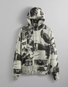 Kith STAR WARS Darth Vader Illustration Hoodie M Waffle キス スターウォーズ ダースベーダー イラストレーション フーディー パーカー