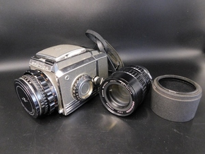 ゼンザ ブロニカ S2 後期型 シルバー レンズ NIKKOR-P 1：2.8 f＝75ｍｍ ZENZANON 1：3.5 f＝150ｍｍ Zenza Bronica S2 Late Model