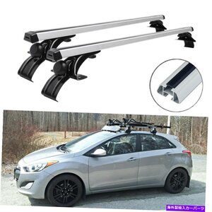 ヒュンダイエラントラ48 ルーフラッククロスバーアルミニウム合金貨物荷物キャリア用For Hyundai Elantra 48 Roof Rack Cross Bar Alumi