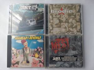 CD計4枚◆MEST◆brodie◆over it◆JUGHEADS REVENGE◆パンク