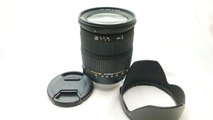 【美品】シグマ　SIGMA　AF 18-200 F3.5-6.3 DC OS HSM ニコン用　FOR NIKON　手ブレ補正レンズ　