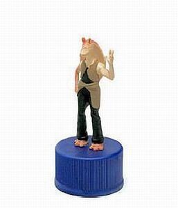 中古ペットボトルキャップ 37.JAR JAR BINKS -ジャー・ジャー・ビンクス-「スター・ウォーズ エピ