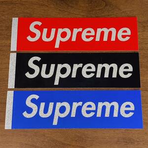 Supreme ステッカー 3枚セット　グリッター