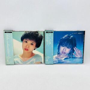  CD 旧規格 箱帯 松田聖子 seiko-index/ユートピア 金レーベル ゴールドCD 