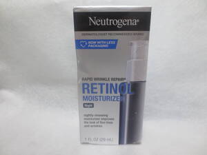 新品 Neutrogena ニュートロジーナ ラピッド リンクル リペア モイスチャライザー ナイト美容液クリーム 29ml