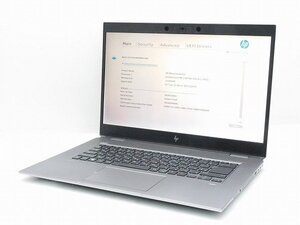 【1円スタート】hp Zbook Studio G5 4RG80PA#ABJ Core i7 8750H 2.2Ghz 16GB 15.6インチ OSなし BIOSのみ