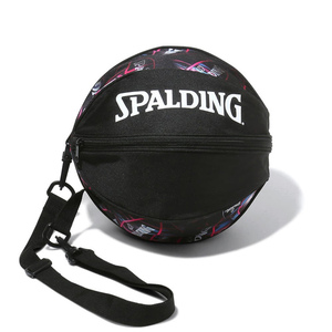 スポルディング ボールバッグ マーブル ブラックネオン(バスケットボール1個入れ) #49-001MBN SPALDING 新品 未使用