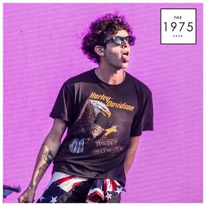 THE 1975マシューヒーリー着USA製80sビンテージHarley DavidsonハーレーダビッドソンイーグルTシャツ古着summer sonicサマーソニック出演