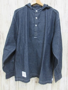 128AH WTAPS 21ss FALCONER LS DENIM 211BRDT-SHM05 ダブルタップス シャツ【中古】