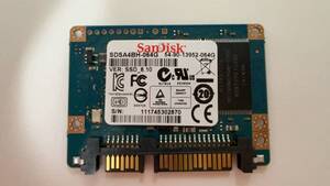 SanDisk SDSA4BH-064G U100 64GB MLC SATA 3Gbps Half-Slim SATA Internal Solid State Drive SSD 業務用/産業用 タブレットにも対応