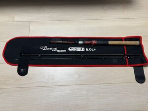 Fishman フィッシュマン Beams CRAWLA ビームス クローラ 6.6L+ シーバスロッド 釣竿 3ピース 釣り竿