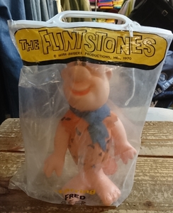 70s vintage flintstone fred figure ヴィンテージ フリントストーン フレッド フィギュア デッドストック