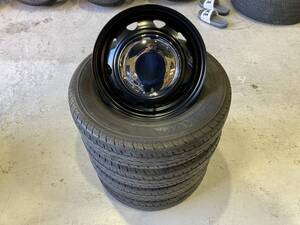 ウェッズ ネオキャロ 12インチ 4H100 3.5J +45 145/80R12 80/78N ゴツゴツタイヤ RT MT 軽トラ ハイゼット キャリー エブリィ N-VAN 車検OK