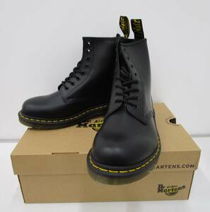 I0930-1H/ 未使用 Dr.Martens ドクターマーチン 8ホール ブーツ 1460 UK6 25cm 箱あり