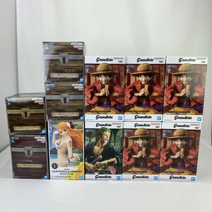 FUZ 【中古美品】 ワンピース ONE PIECE フィギュアまとめ ルフィ― ロロノアゾロ 悪魔の実ルームライト ナミ 〈064-240926-KY-1-FUZ〉