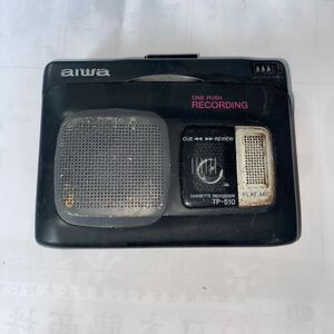 【16】aiwa アイワ カセットレコーダー AIWA カセットテープレコーダー TP-510【未確認】【60s】