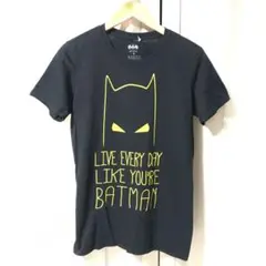 BATMAN 小さめMサイズ　黒　Tシャツ DC