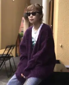 FRAGILE “Mohair Cardigan” カートコバーン　モヘヤ