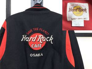 ハードロックカフェ 大阪 スタジャン / Hard Rock CAFE OSAKA STADIUM JACKET ジャケット バンド ロック