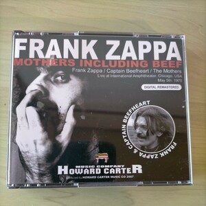 FRANK ZAPPA “mothers including beef“ 中古盤 2枚組 USA,may 5th.1975