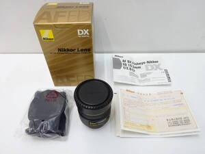 コレクター放出品!! カメラ祭 レンズ祭 Nikon ニコン NIKKOR AF DX Fisheye 10.5㎜ F/2.8G ED 動作確認済み 防湿保管庫 付属品 箱有 現状品