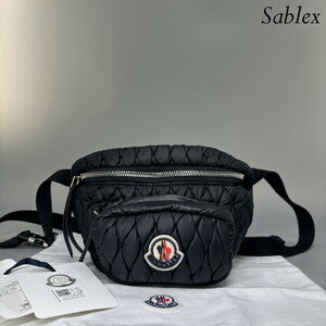 1円【未使用】モンクレール／MONCLER FELICIE BELT BAG　フェリーチェベルトバッグ　レディース・撥水ナイロン ロゴ付き　ボディバッグ