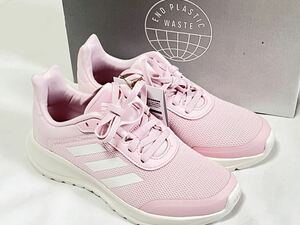 ★未使用 adidas アディダス ピンク スニーカー ジュニア キッズ 22.0cm★