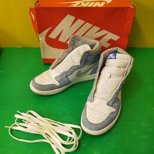 錬B☆985 NIKE ナイキ aj1 エアジョーダン1 ハイパーロイヤル ハイカットスニカーエアジョーダン サイズ27.5cm 