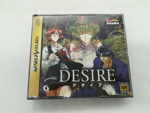 SS セガサターン デザイア ソフト トレカ付き 帯付き SEGA SATURN テレビゲーム DESIRE アドベンチャー T-15031G　動作未確認