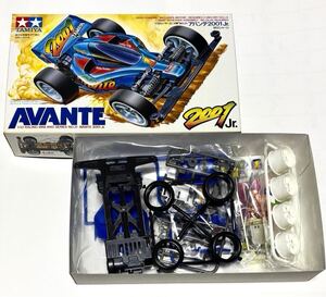 レーサーミニ四駆　アバンテ2001Jr. ゼロシャーシ　当時物　極初期ロット　AVANTE2001Jr. マニア、コレクター向き