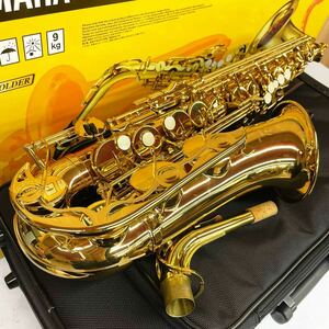 【T-0】 YAMAHA YAS-280 Alto Sax アルトサックス サクソフォン 金管楽器 ヤマハ 状態良好 ケース、元箱付き 2306-38