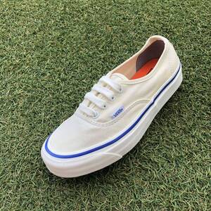 美品22.5 VANS AUTHENTIC 44 DECK DX ヴァンズ オーセンティック 44 デラックス HW200