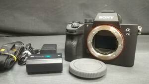 【美品♪】SONY α7Ⅲ ILCE-7M3 ボディ 4220万画素 フルサイズ ミラーレス 一眼カメラ/動作品