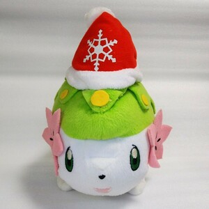 ポケモンセンター クリスマス 2008年 シェイミ ぬいぐるみ ポケモン pokemon ポケドール サンタ 限定 ランドフォルム ポケットモンスター