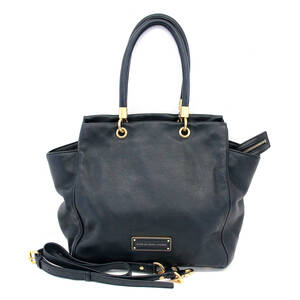 送料無料【 MARC BY MARC JACOBS 】 マークバイマークジェイコブス 黒ブラック 2way ハンド ショルダーバッグ M0001341 レザー革