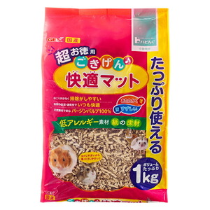 GEX（ジェックス） ごきげん快適マット 超お徳用 1kg 小動物用品