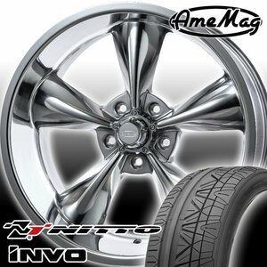 2WD タホ サバーバン アストロ サファリ AMEMAG AG00 20x8.5J 20x10J +0 127-5穴 20インチタイヤホイール NITTO INVO