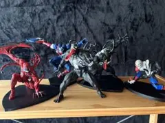 スパイダーマン ヴェノム フィギュア　５体セット