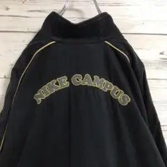 《カレッジロゴ》NIKE ナイキ☆ジャケット XL ブラック JK156