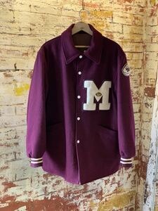 50s Collegiate House REVERSIBLE COLLEGE COAT ヴィンテージ ビンテージ リバーシブル カレッジコート スタジャン アメトラ 40s 送料無料