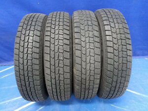 『DUNROP　ダンロップ　WINTERMAXX WM02　ウィンターマックス　145/80R13　2022年製　冬タイヤ　スタッドレスタイヤ　4本セット』