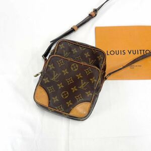 ルイヴィトン モノグラム アマゾン ミニショルダーバッグ　LOUIS VUITTON 斜め掛け レザー　カメラバッグ