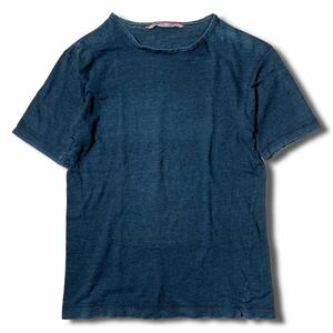45R umii908 インディゴ ストレッチ 半袖 Tシャツ 3 藍染め 45RPM