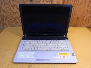 □X/051☆ソニー SONY☆15.4型ノートパソコン☆VAIO PCG-7D2N☆Celeron M 370 1.50GHz☆HDD/メモリ/OSなし☆動作不明☆ジャンク