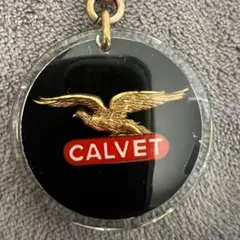 60年代　ヴィンテージ　ブルボンキーホルダー　「CALVET」